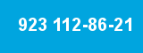 923 112-86-21 923 112-86-21
